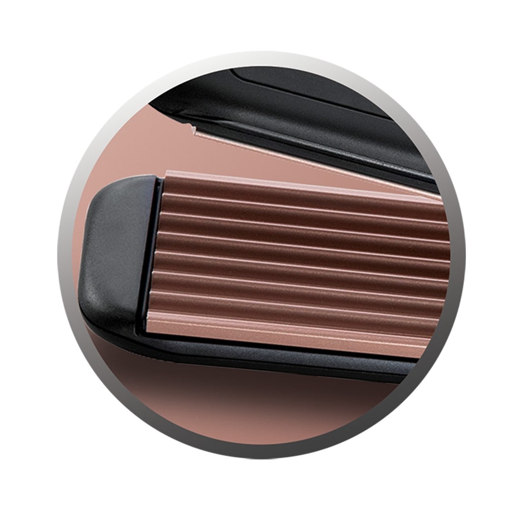 Remington Styling Tools S3580 - Keraaminen Crimp - Keraaminen Crimp 220 Waffle-hiusten suoristusrauta S3580