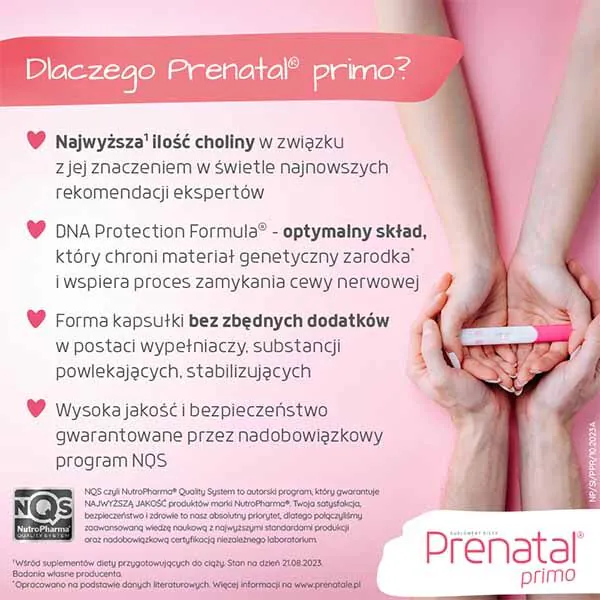 Prenatal Primo 30 Kapsułek