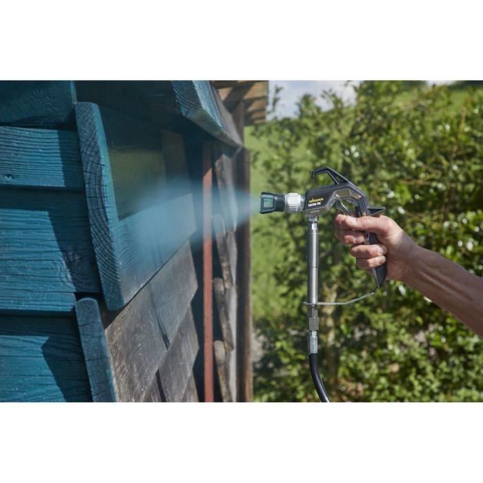 Pulverizador de pintura sin aire Wagner Control Pro 350R + 2 boquillas + extensión - Caudal 1,50 L/min - Presión 110 bar - 600 W