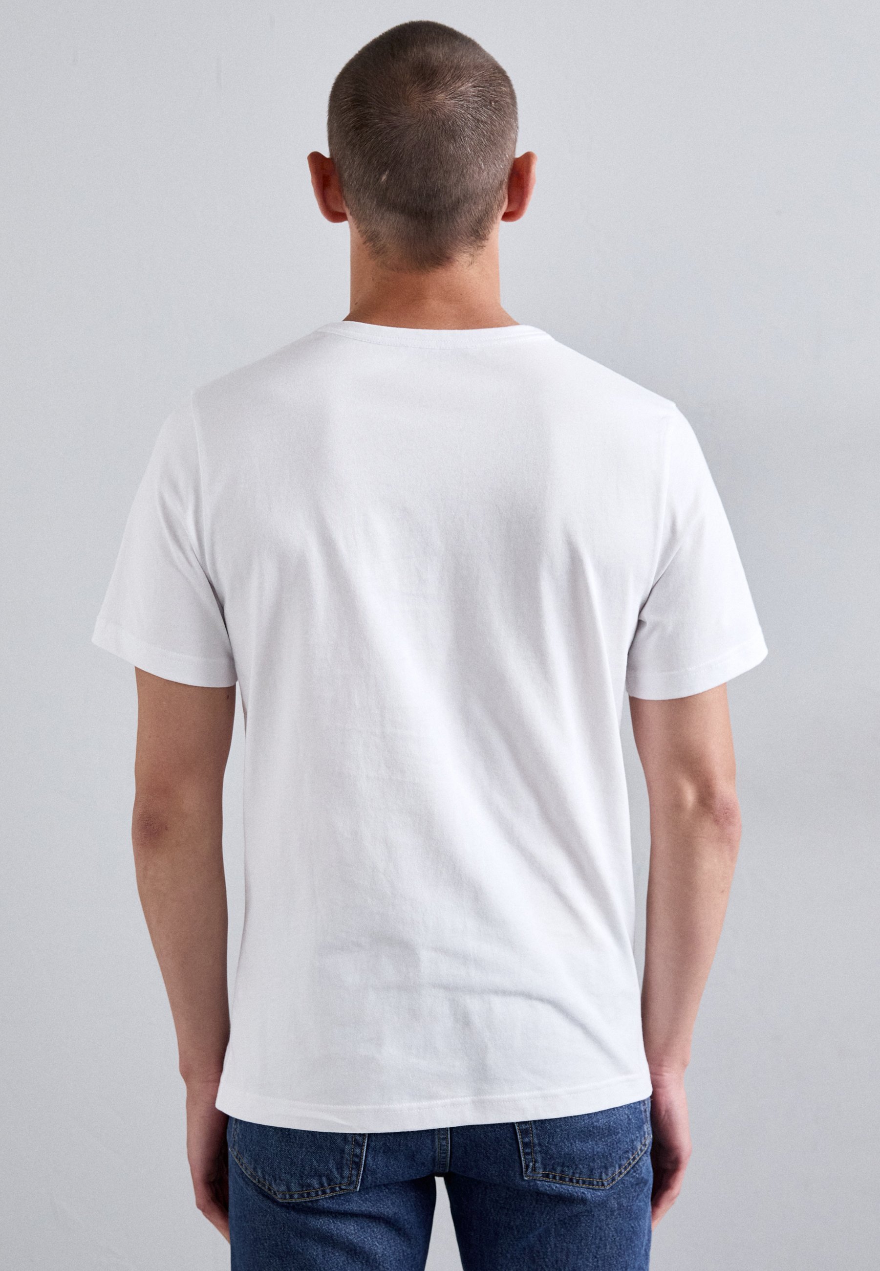 Tijger van Zweden OLAF - T-shirt met print - puur wit
