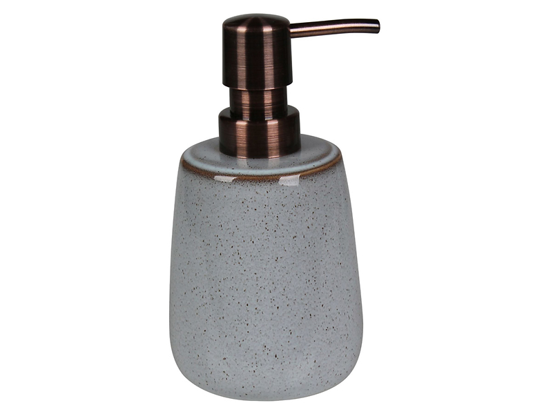Dozownik do mydła ceramiczny Milton 300 ml szary