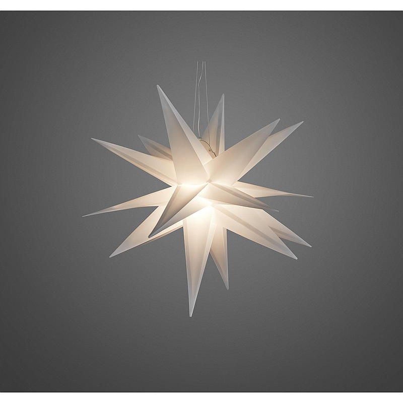 Estrella navideña Light IT de 100 cm, 3D, para exteriores.