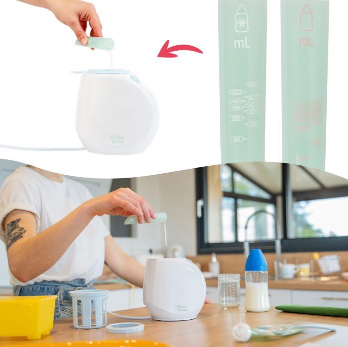 Scaldabiller Badabulle Easy(+) per uso domestico - Universale - Per tutti i biberon e vasetti di pappa
