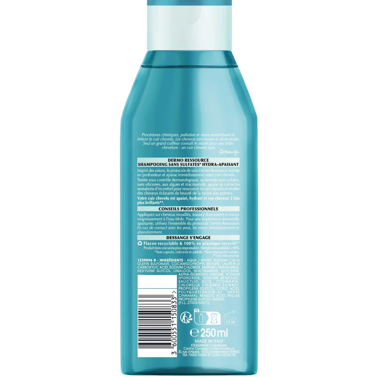 Dessange Hydra-Apaisant Sans Sulfates