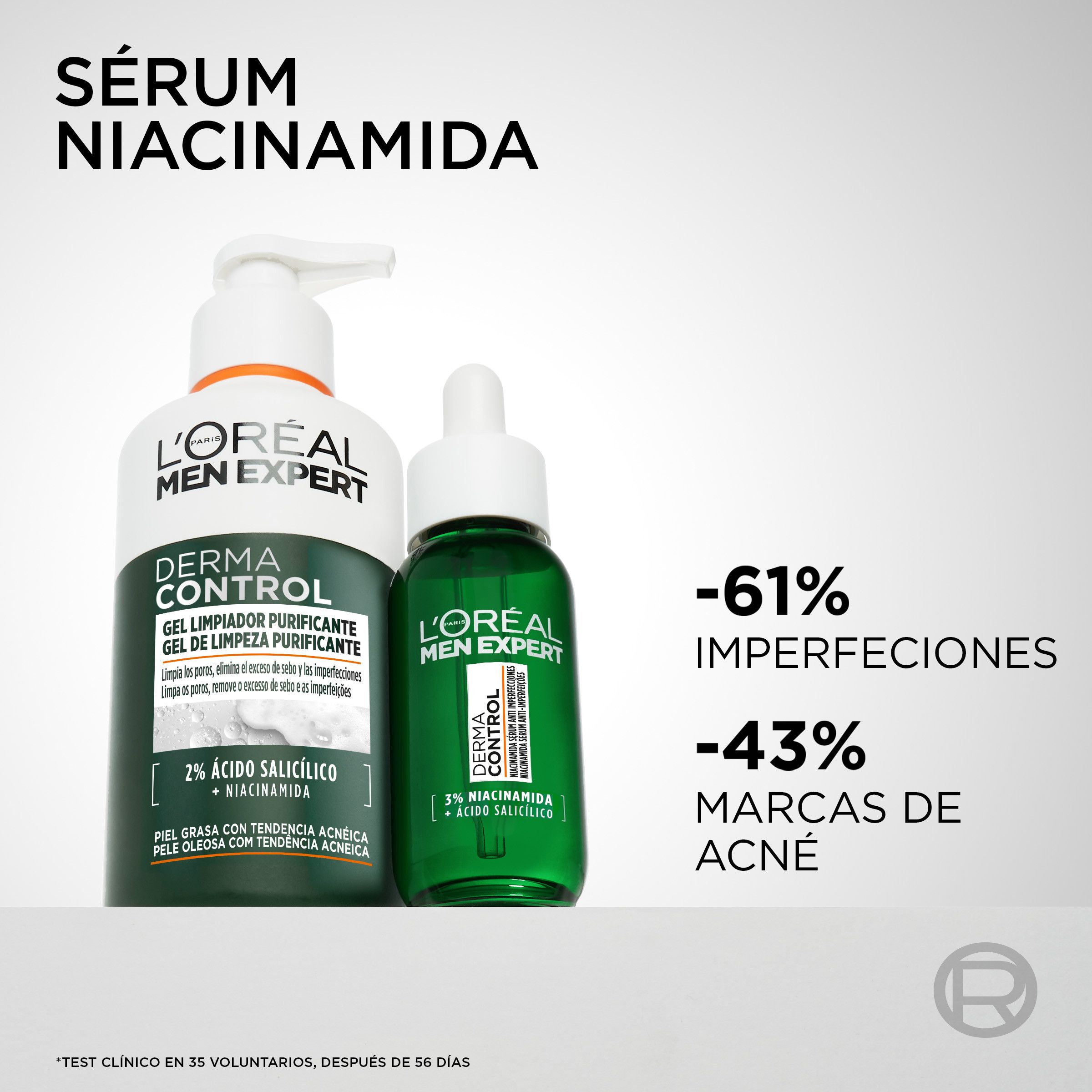 Men Expert Derma Control Anti-Imperfection Serum Креме против тамних флека