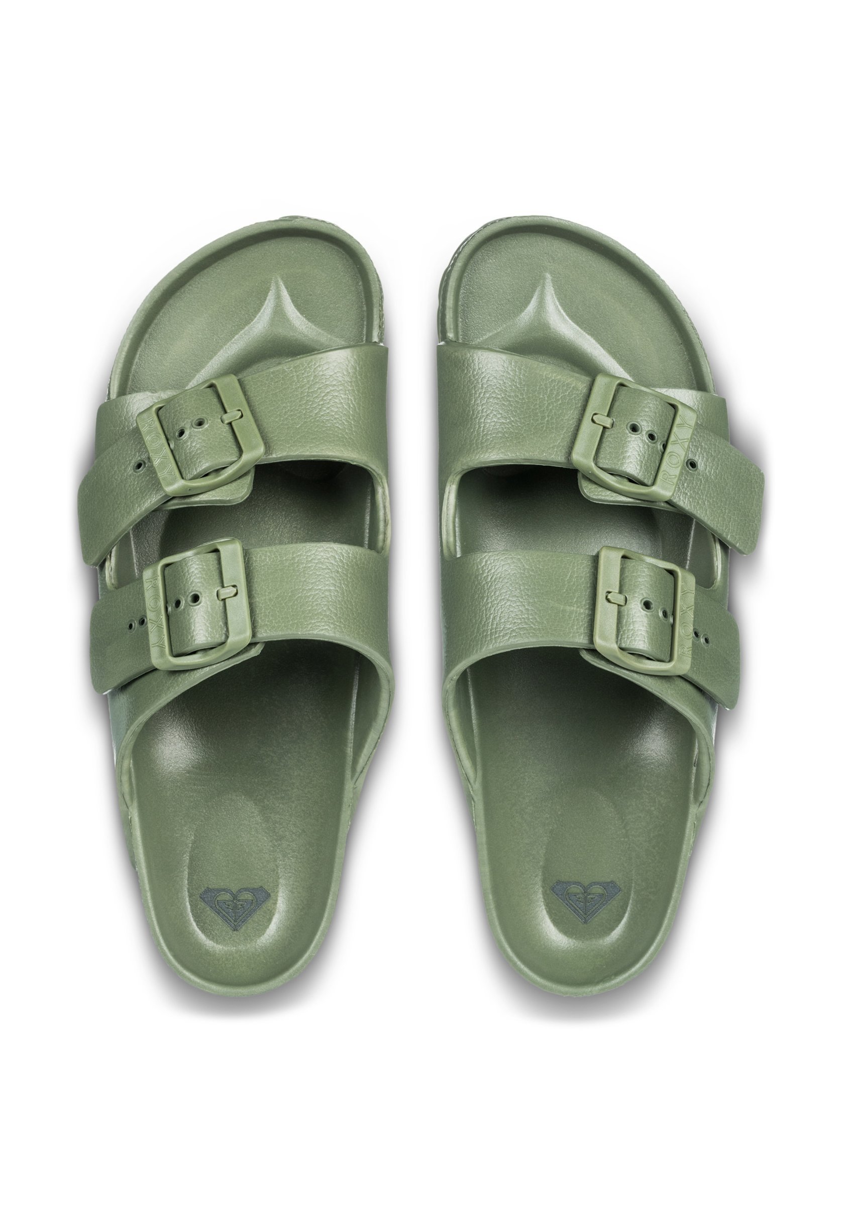 Roxy KATTIE - Mules - vert pétrole