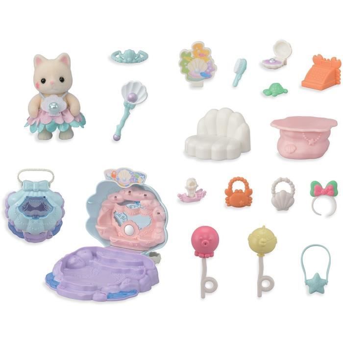 Boutique Set - SYLVANIAN FAMILIES - Zeemeerminwinkel - Accessoires en Geïntegreerd Handvat