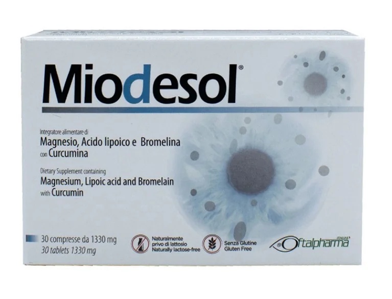 Miodesol 30 tabletti neutraliseerib oksüdatiivseid protsesse