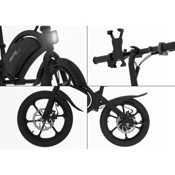 Draisienne électrique - URBANGLIDE - 160 BLACK - 36V - 350W - Pneus 16