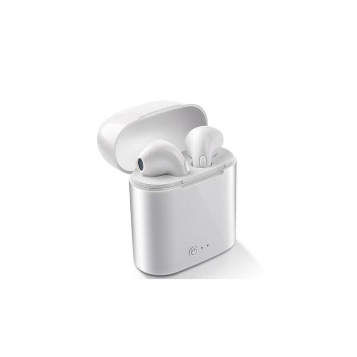 Écouteurs Bluetooth Smartek Mini avec base de chargement pour Android et iOS