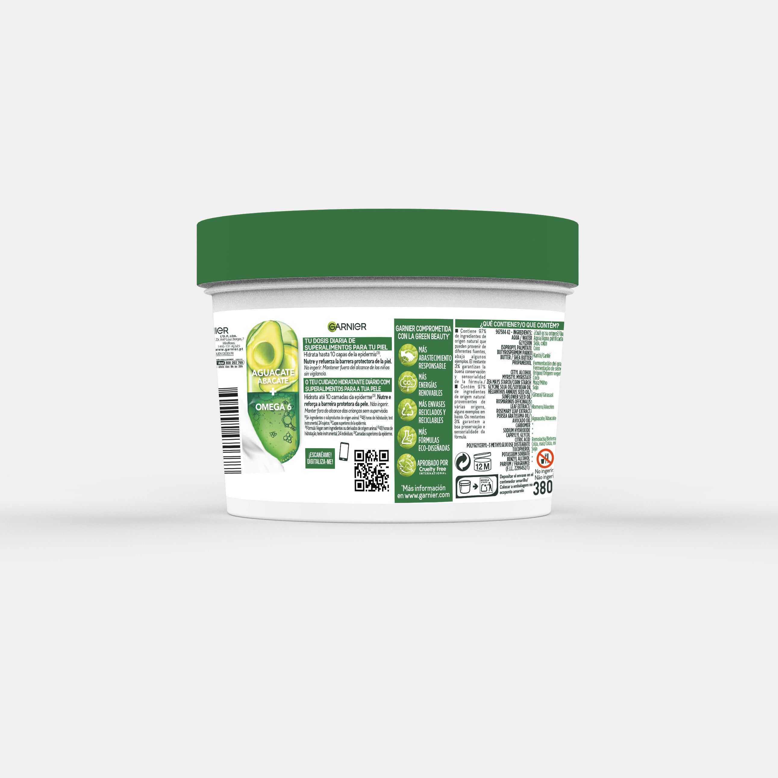 Body Superfood hranjiva krema za tijelo s avokadom i omega 6 Mlijeko za tijelo i losioni za tijelo