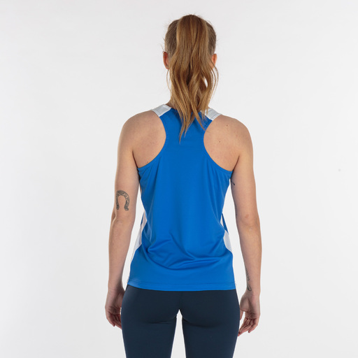 Camiseta Tirantes Joma Record Ii Royal Blanco