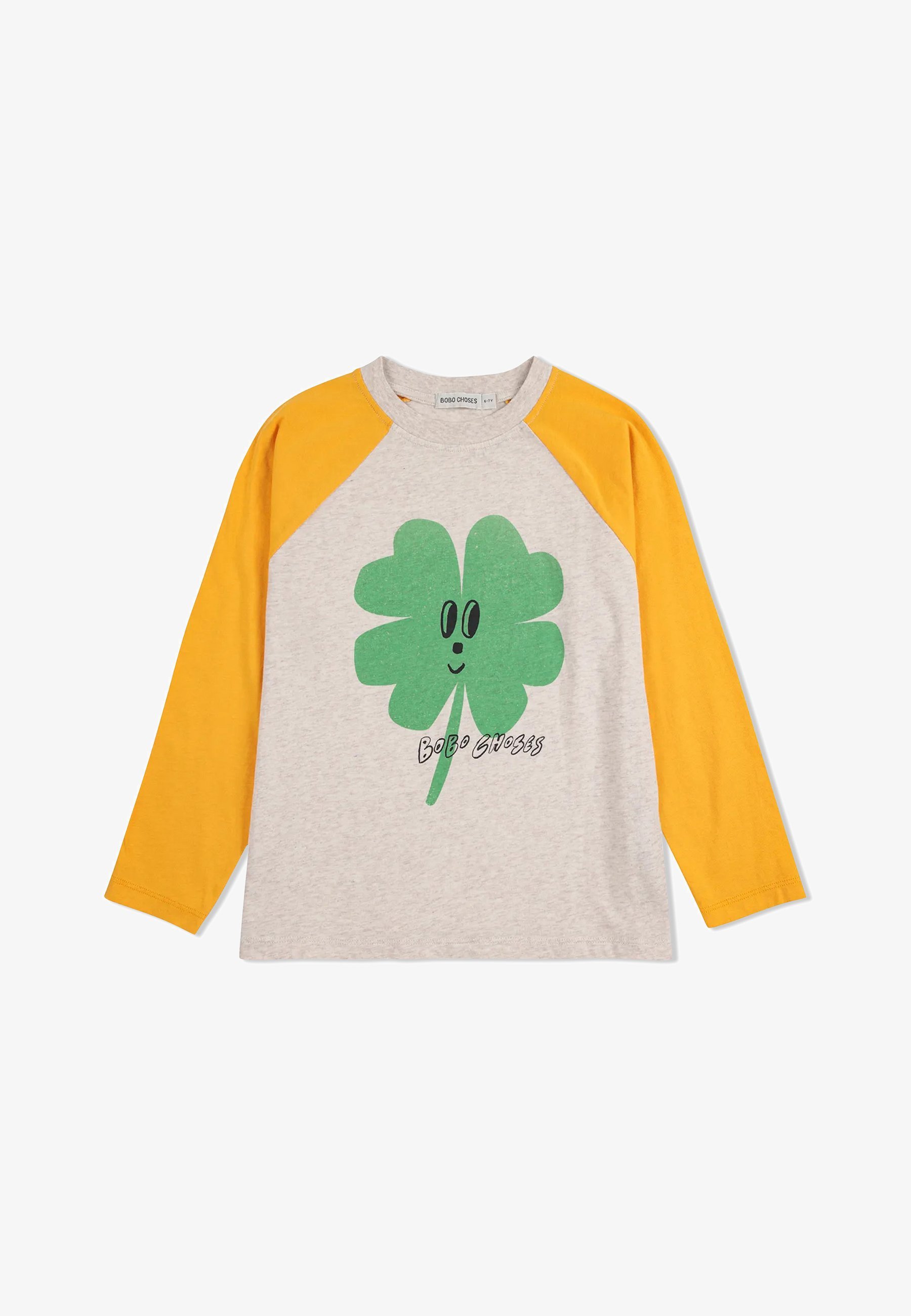 Bobo Choses HOSSZÚ UJJÚ, SZERENCSÉS LÓHERE UNISEX - Hosszú ujjú felső - törtfehér