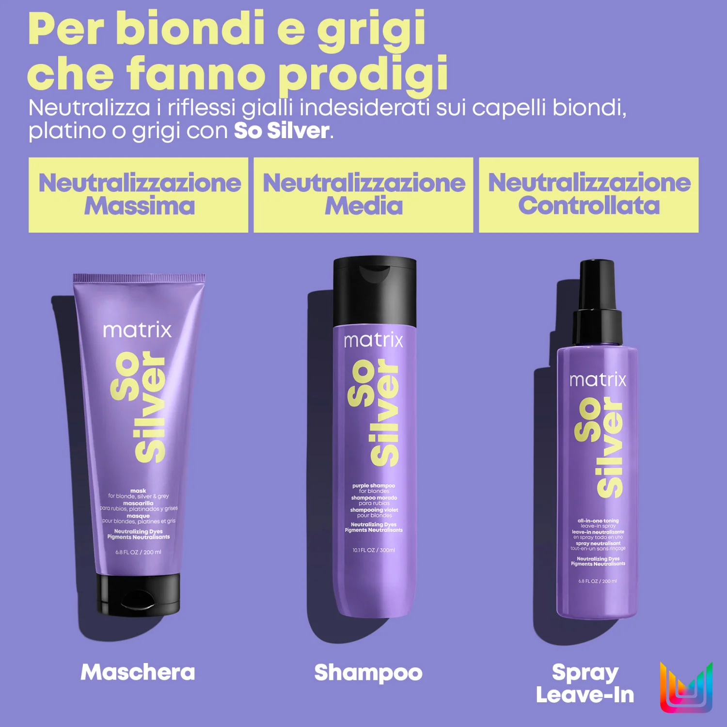 Total Results So Silver Purple Shampoo - Shampoo Protezione Colore