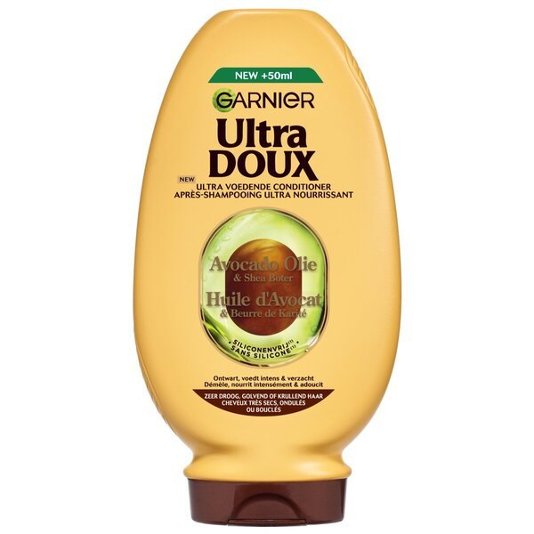 Garnier Ultra Doux kondicionierius avokadų aliejus ir taukmedžio sviestas