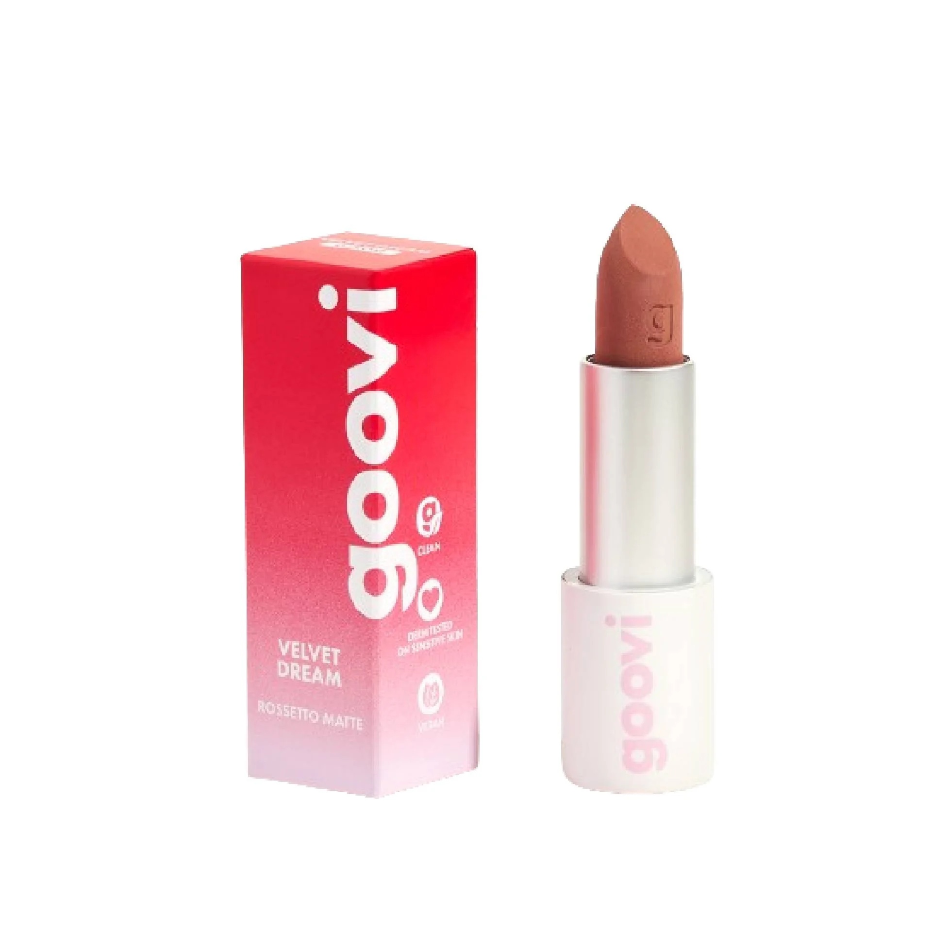 Matte lipstick GOOVI Goovi in tint 01 Nude