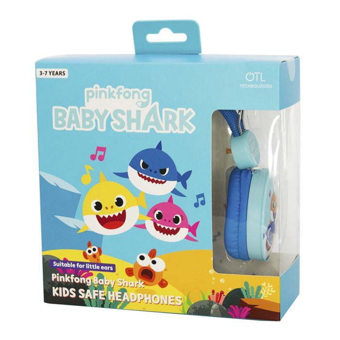 Children's Headphones - OTL TECHNOLOGIES - Baby Shark Core - Blue
