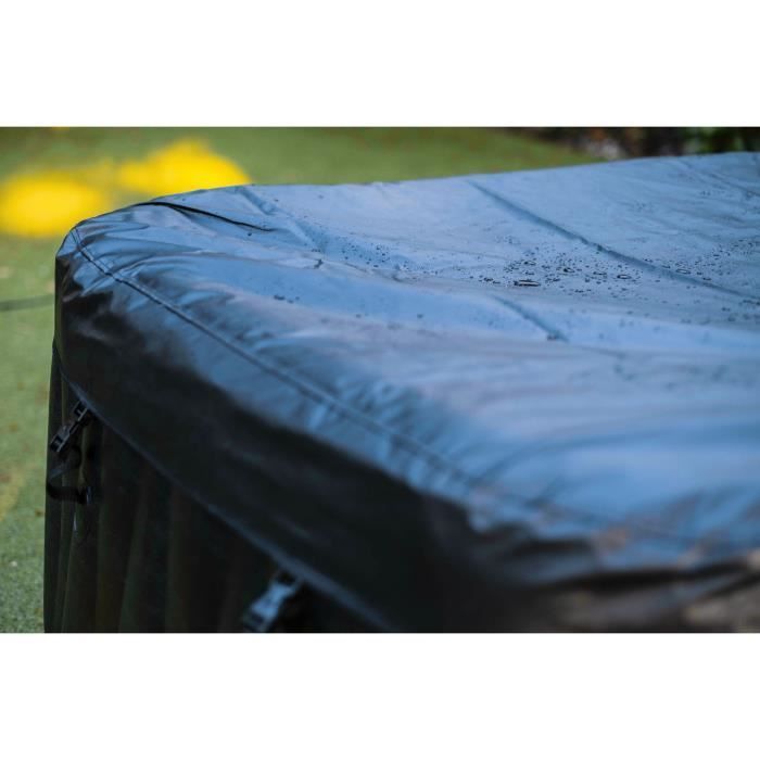 Ospazia Square Inflatable Spa - 4 Persons - 130 Micro-Jets - 40°C