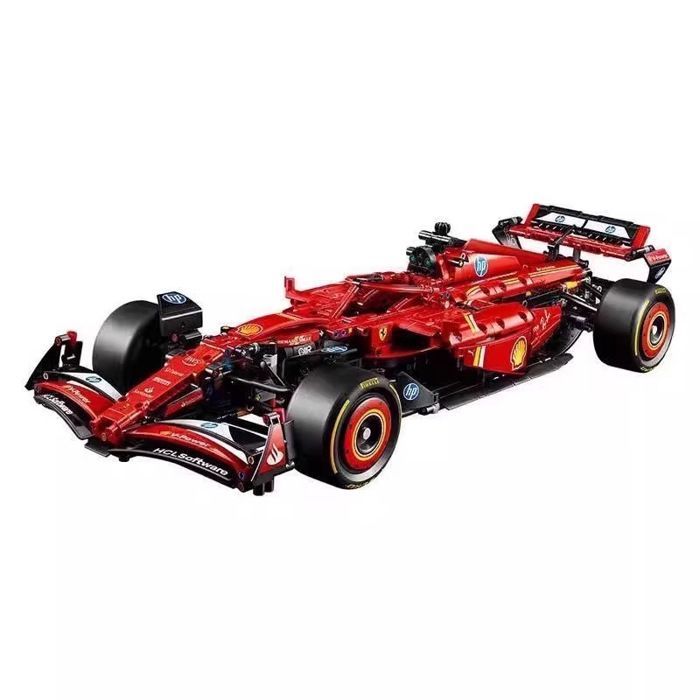 Coche de carreras Ferrari SF-24 de Fórmula 1 - Kit de montaje para adultos (mayores de 18 años) - Regalo de cumpleaños o Navidad