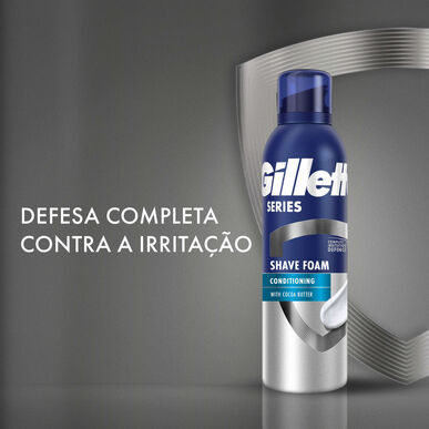 Gillette Series Smoothing Grooming Foam Conditioning Shaving Foam 250 ml 250 ml