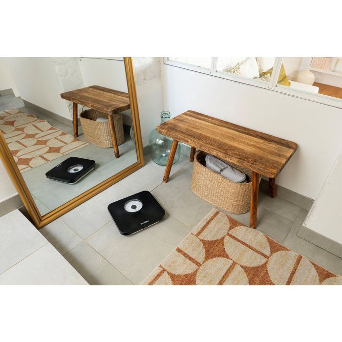 Bilancia meccanica da bagno - Terraillon - NERO NAUTICO - 150 kg - Incrementi di 1 kg - Robusta - Funzionamento senza batterie