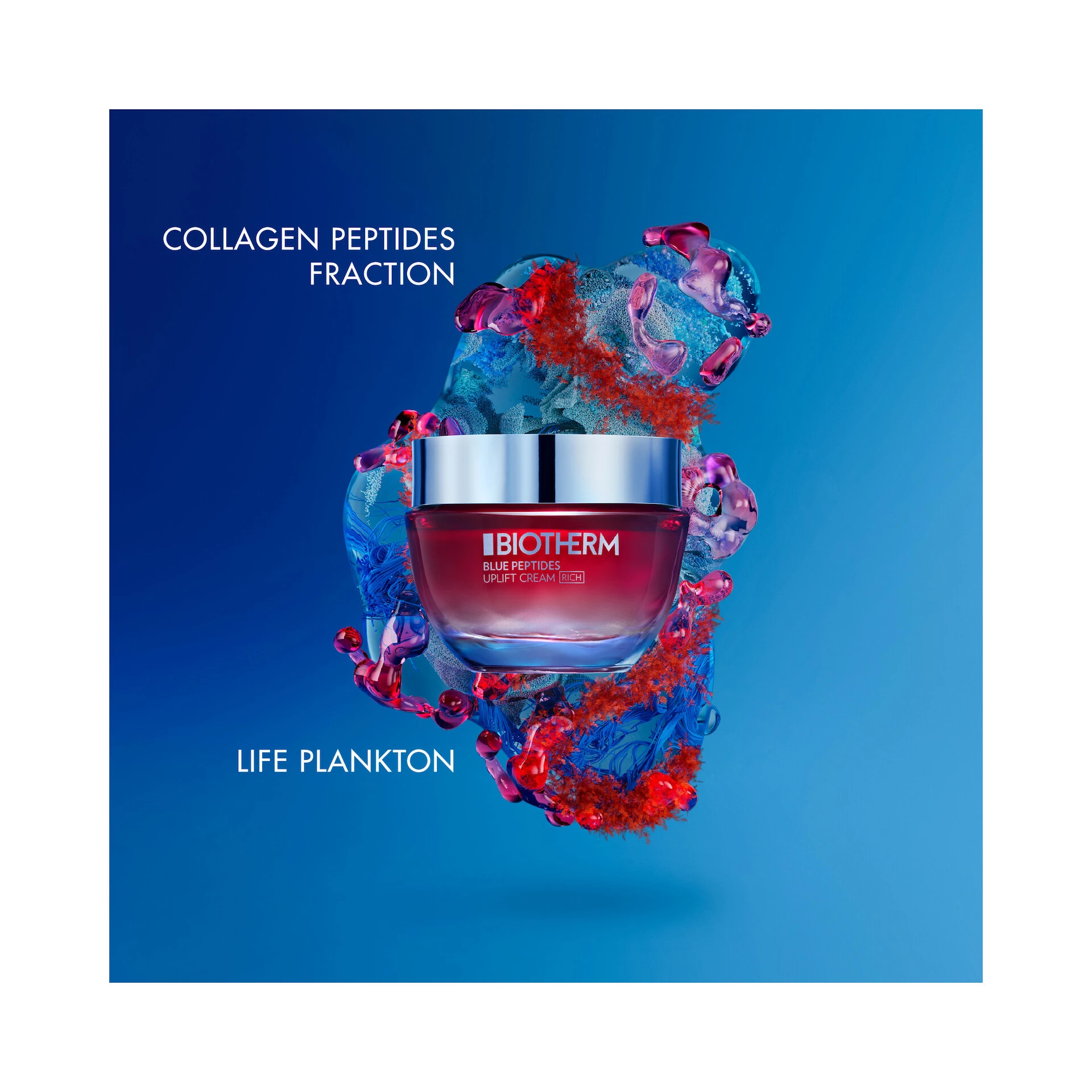 Blue Peptides Uplift gazdag hidratáló krém 50 ml - Biotherm