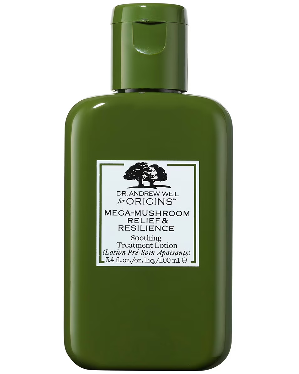 ORIGINS DR. ANDREW WEIL PENTRU ORIGINS™ MEGA-CIUPERE PENTRU ALINARE ȘI REZISTENȚĂ LOȚIUNE DE TRATAMENT CALMANTĂ PENTRU ALINARE ȘI REZISTENȚĂ