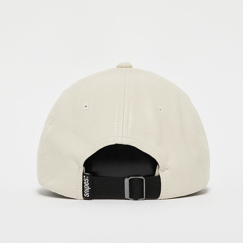 Baseballpet met bedrukt patroon van imitatieleer