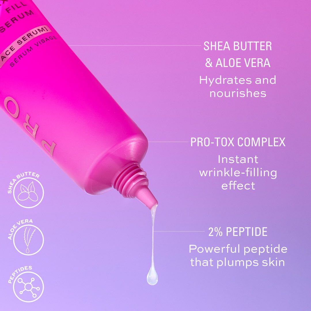 „Pro Miracle Pro-Tox“ atkuriamasis ir raukšles užpildantis veido serumas Serumai