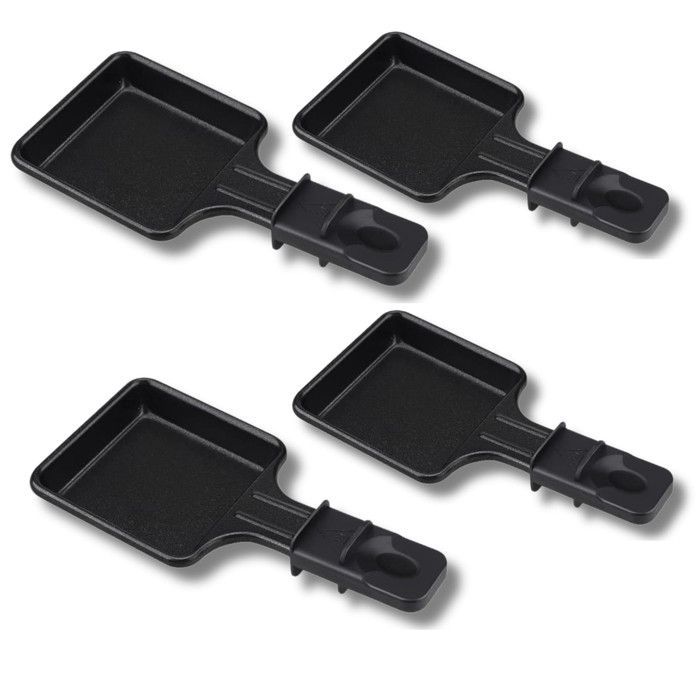 Set di 4 piatti da raclette
