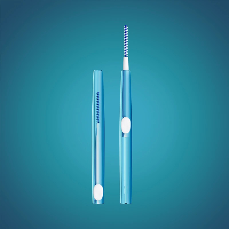 MEDIBLANC tarpdančių šepetėlis TB ištraukimo sistema 0,4 mm ištraukiamas tarpdančių šepetėlis
