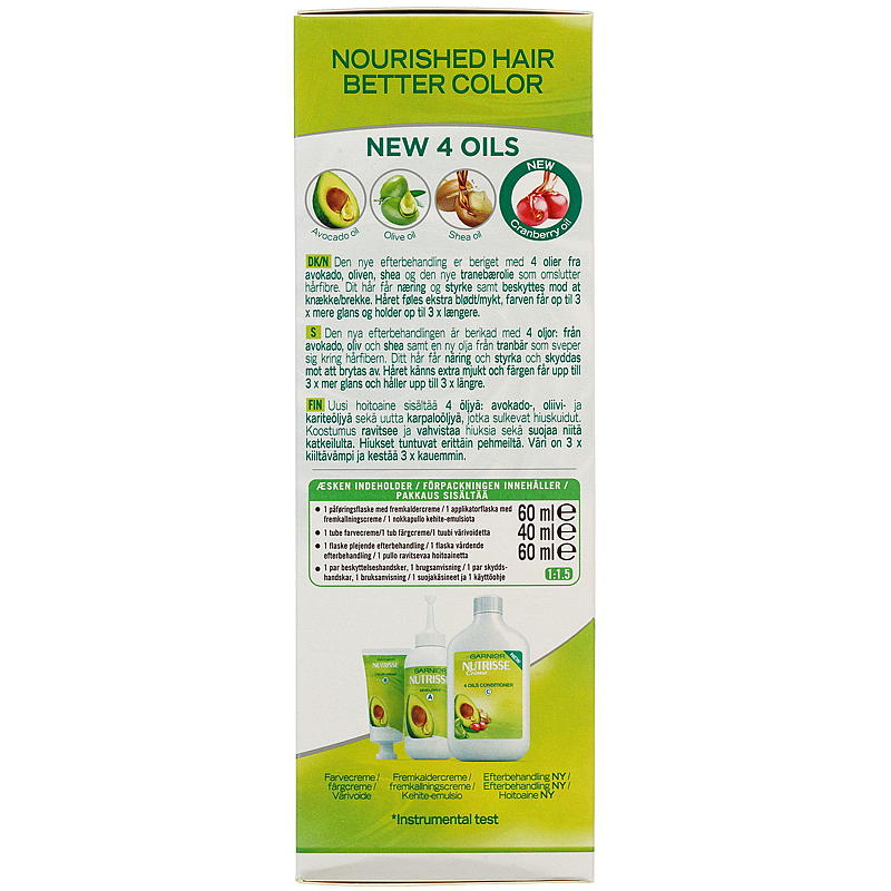 Garnier Nutrisse Crème 3 Mörkbrun
