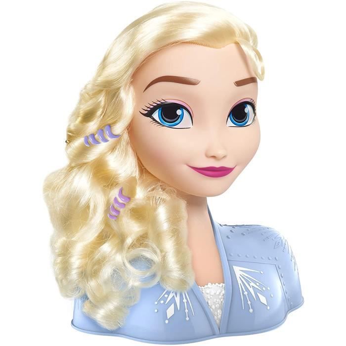Cabeça de estilização Elsa Frozen 2 Disney