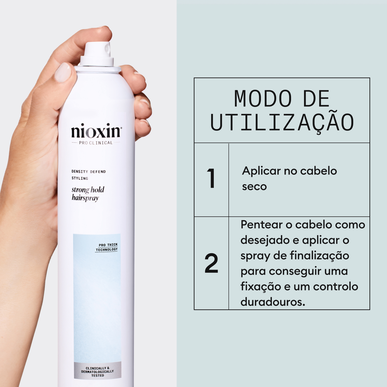 Nioxin Professionals Sterk Hold Hårspray Density Defend Styling Spray 300ml