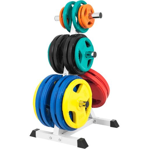 Olimpijsko stojalo za uteži za 4 palice 50/51 mm Gorilla Sports