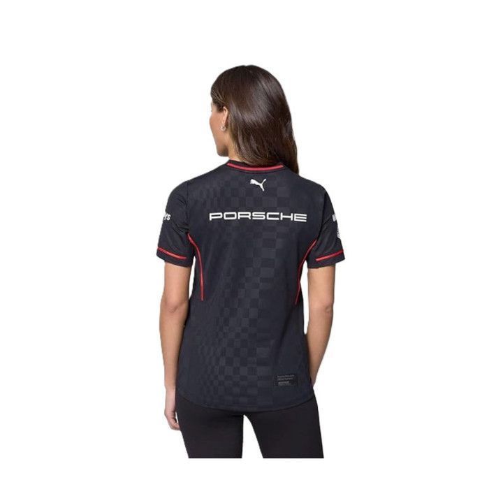 PUMA Porsche Motorsport T-Shirt d'équipe pour Femme - Noir