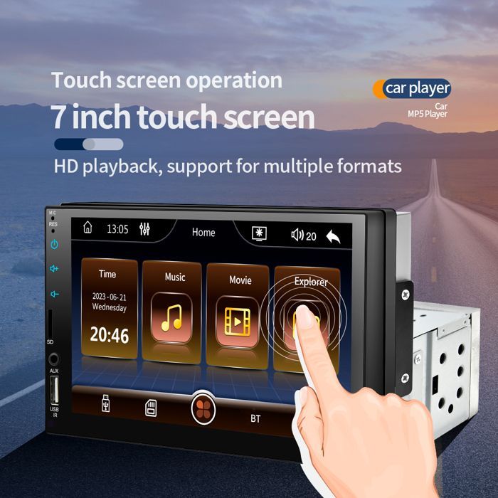 Autorradio Bluetooth UVERBON 7