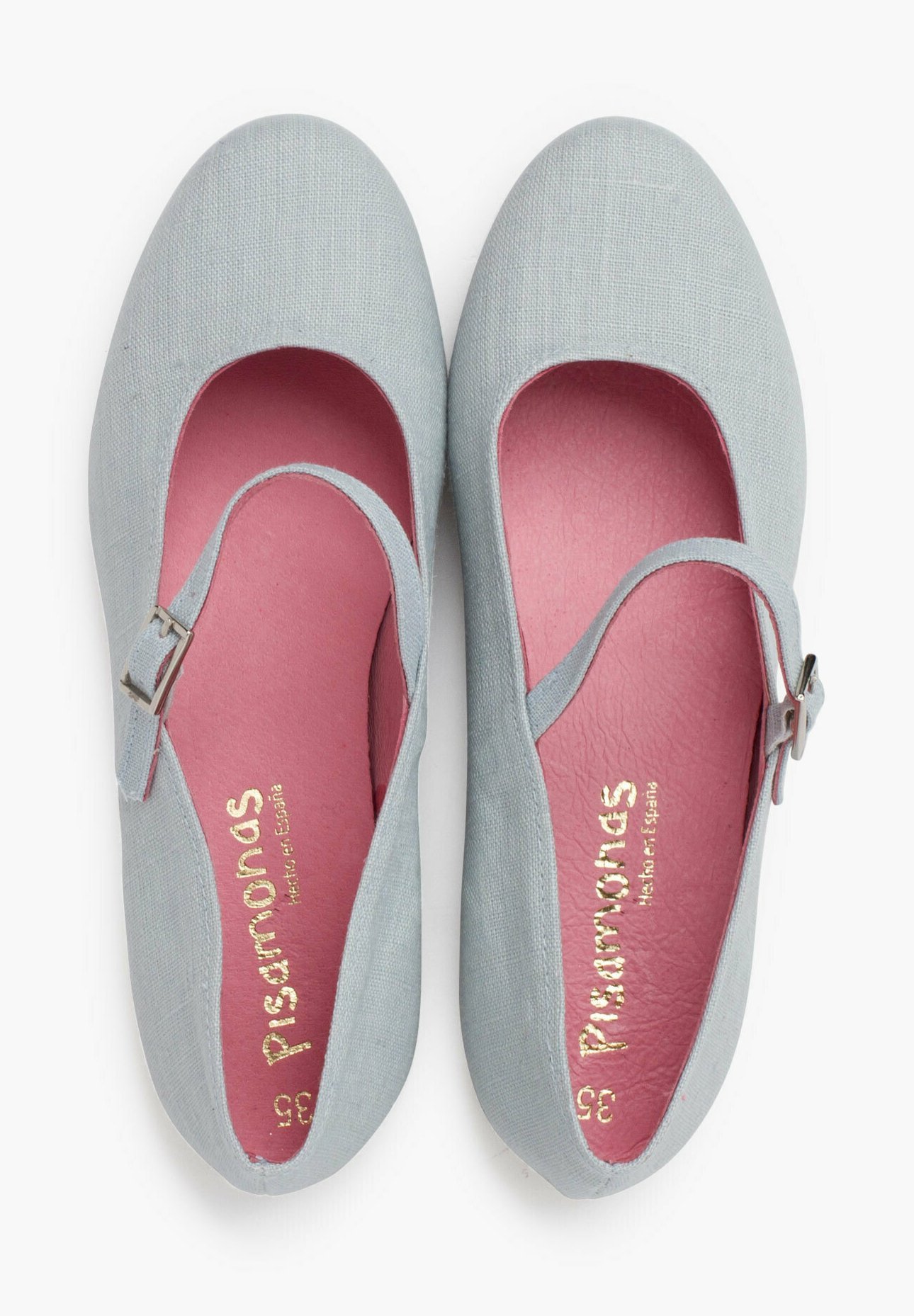 Pisamonas MARY JANES - Ballerine con cinturino alla caviglia - azul nube