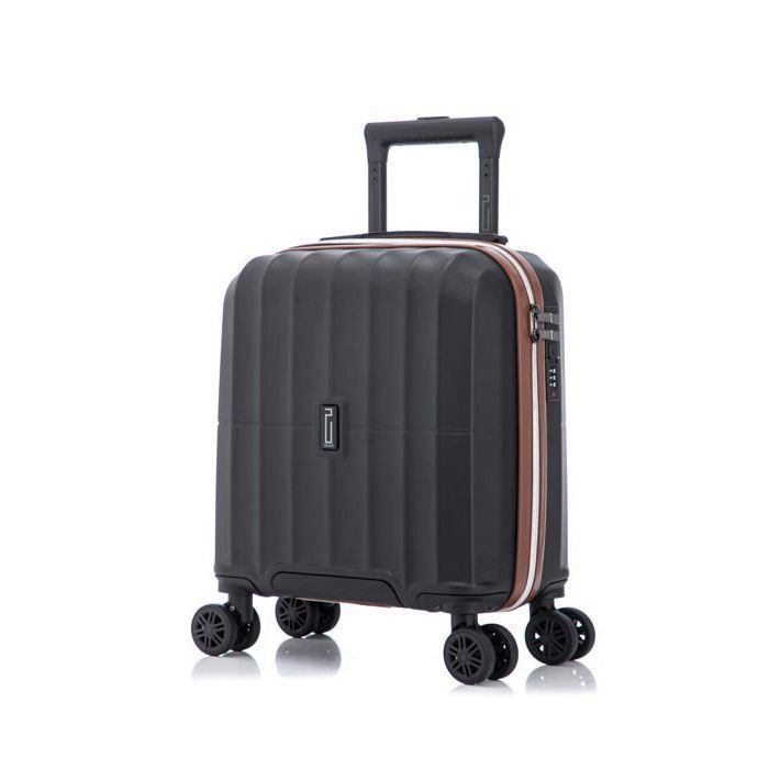 Maleta de cabina - CELIMS FRANCE - Modelo 2025 - 45x36x20 cm - Cerradura de combinación - Negro ónix