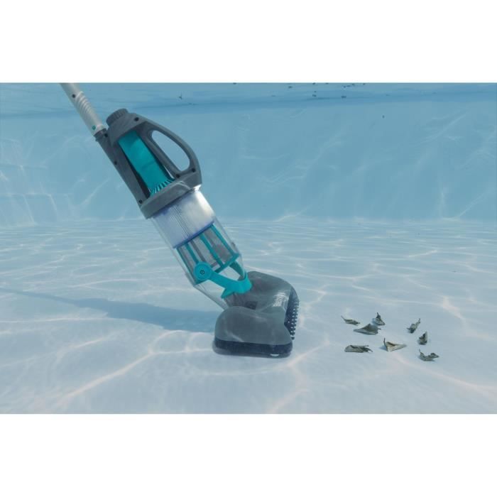 AquaGrip™ handheld pool vacuum, 90-minute runtime, for pools up to 6.10m in diameter