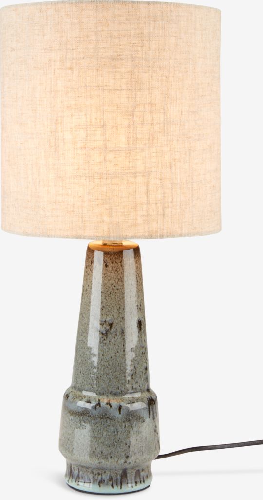 VIGGO stolna lampa Ø21xV47cm siva