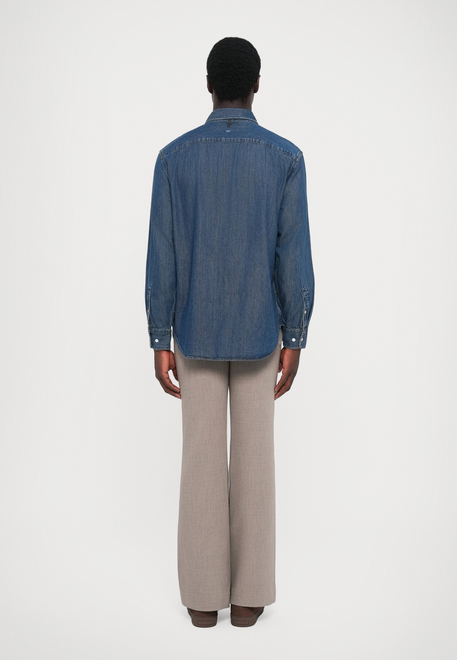Chemise en denim Rag & Bone Finch - bleue