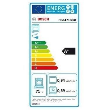 Horno empotrable - BOSCH - HBA171BS4F - 71L - Pirólisis - AutoPilot10
