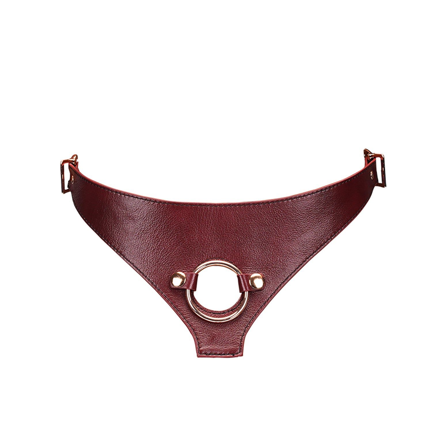 Strap-on postroj Dear Soul vínovočervený