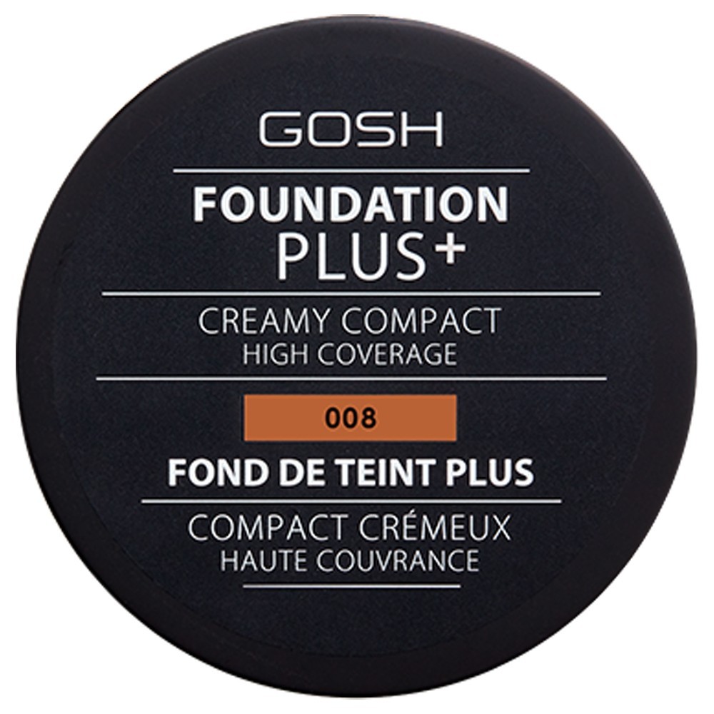 Gosh Copenhagen Foundation Plus+ Creamy Compact High Coverage
