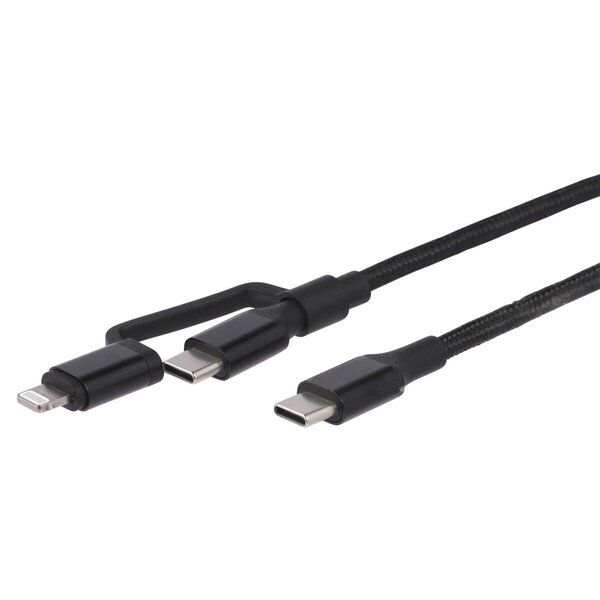 Kruidvat Dual 30W USB-C auf 8-Pin Kabel<br>