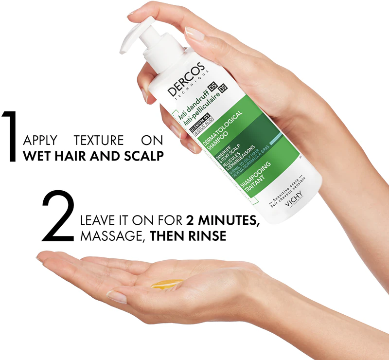 Vichy Dercos Anti-roosshampoo voor normaal tot vet haar