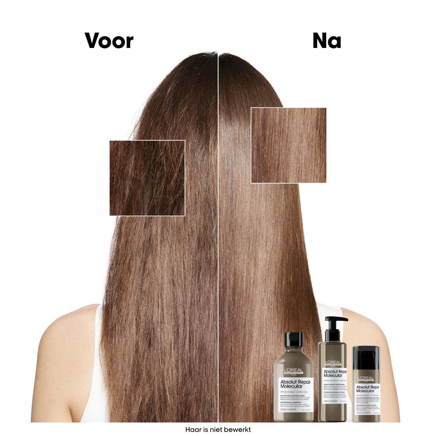 L'Oréal Professionnel Absolut Repair Molecular Leave-In Conditioner nenoskalojamais kondicionieris matiem - 50 ml