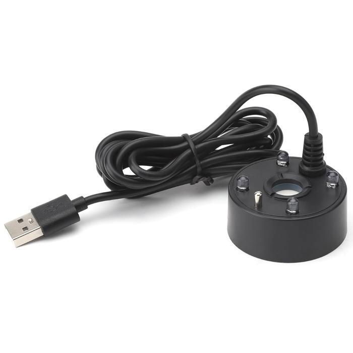 Ultrasonic Mister, LED Ultrasonic Mister, Atomizer, Pond Fountain, Mini Reservoir Mister, OUTDOOR MIST