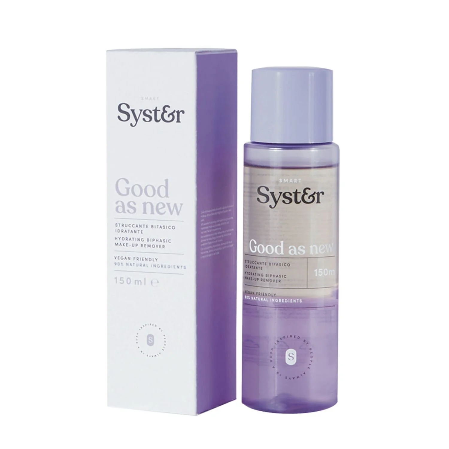Syster Smart Good as New - Olio detergente viso, Acqua detergente viso